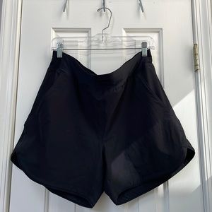 Lands' End Black Women's Swim Coverup Shorts